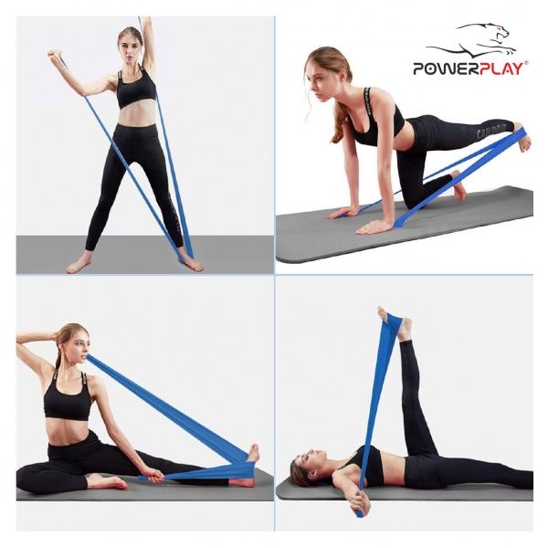 Стрічка-еспандер PowerPlay PP-4112 11 кг червона