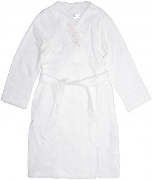 Халат махровий кімоно 154427 р. M білий 