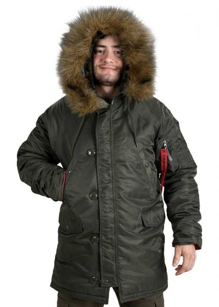Куртка Chameleon Аляска Slim Fit N-3B 60-62 oliva