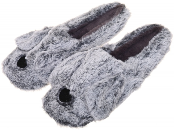 Взуття домашнє La Nuit Песик р. 40 сірий 