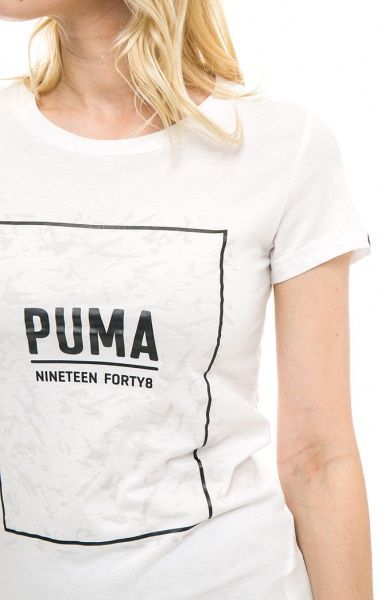 Футболка Puma FUSION Graphic Tee 85010702 2XS білий