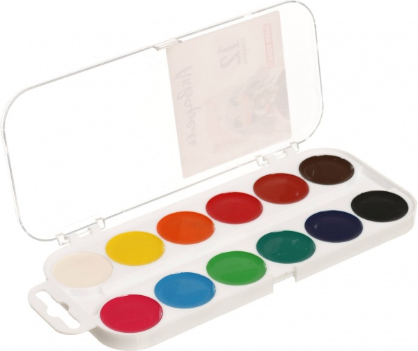 Акварель медовая Anime 18 цветов без кисточки Nota Bene