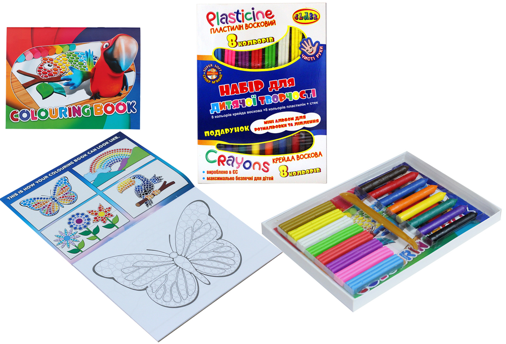 Пластилин Чистые руки 7654C CLASS