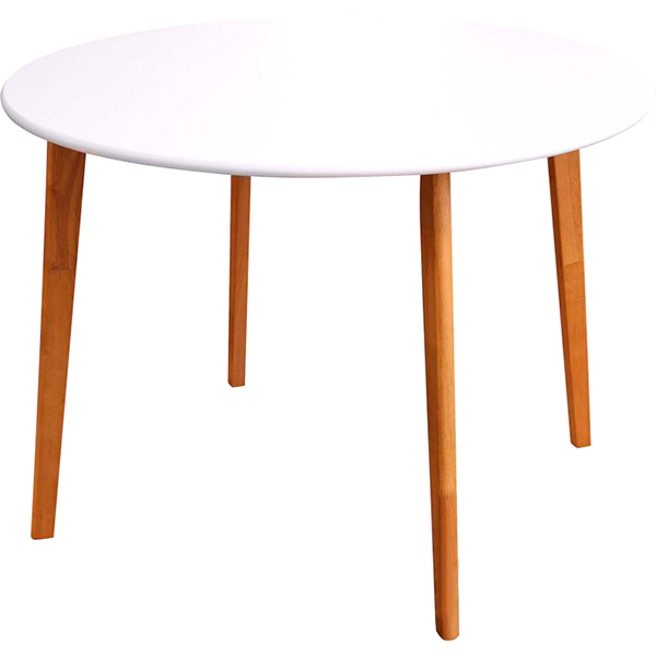 Стол обеденный Place 105x76 cм белый