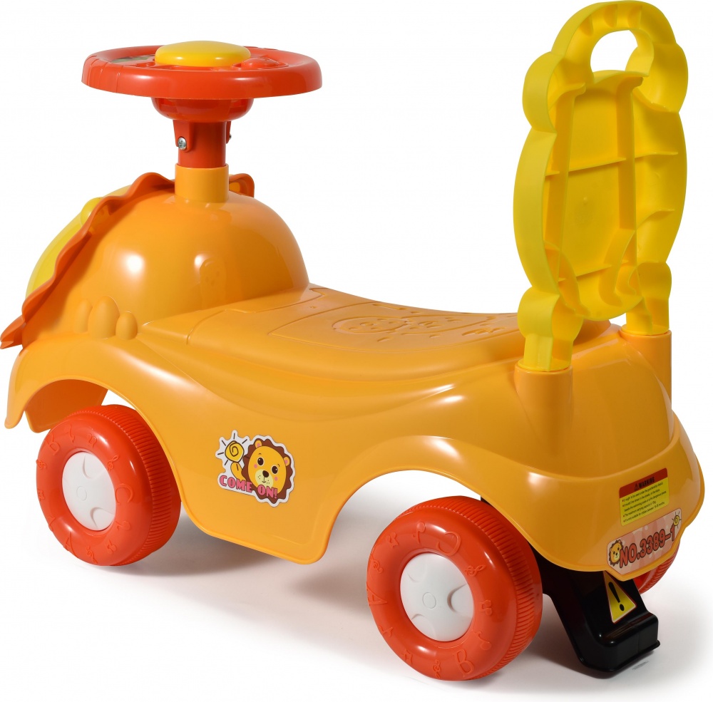 Толокар Qunxing Лев оранжевый 50x21,5x21,5 см OCH0009081