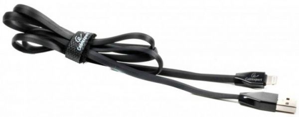 Кабель CABELEXPERT Lightning – USB 1 м чорний (CCPB-L-USB-01BK) 