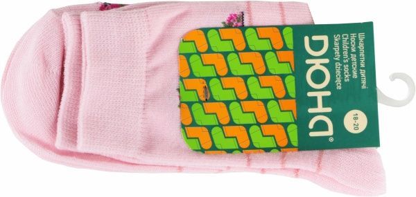 Носки детские Duna 4D 456 -20 р.18–20 светло-розовый 