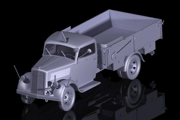 Збірна модель ICM німецький легкий вантажний автомобіль другої світової війни Typ 2,5-32 (4823044402892) 1:35