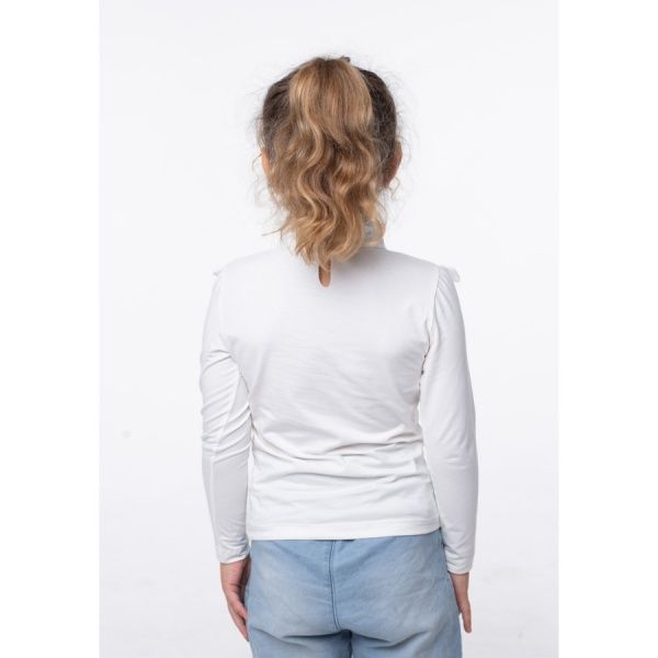 Блуза Vidoli G-20923W р.128 молочный 