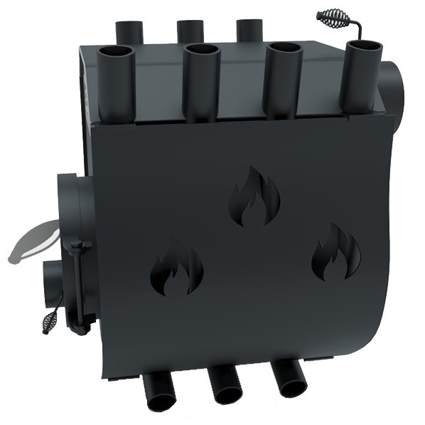 Булерьян Vesuvi тип 01 с варочной поверхностью + стекло и защитный кожух 