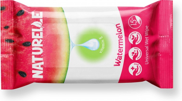Влажные салфетки Naturelle Watermelon 15 шт.