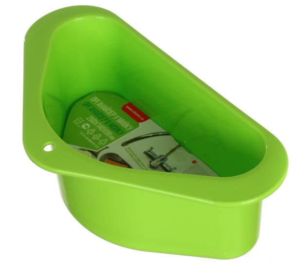 Органайзер у мийку оливковий Алеана