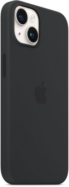 Чехол Apple Silicone Case with MagSafe для iPhone 14 midnight(MPRU3ZE/A)