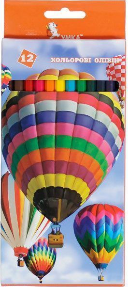 Набір олівців Кулі 12 шт. ЦК42-7 Умка