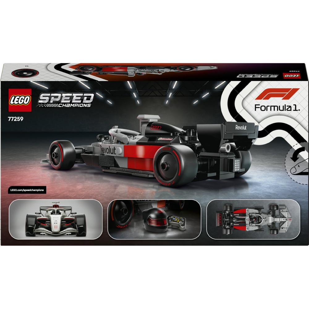 Конструктор LEGO Speed Champions Гоночный автомобиль Audi Revolut F1® Team R26 77259
