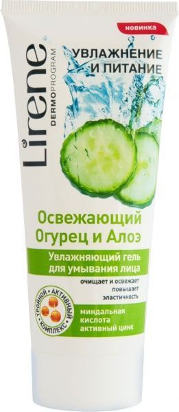 Гель для умывания Lirene Увлажнение и питание 100 мл
