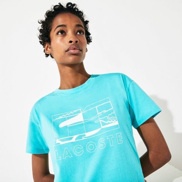 Футболка Lacoste TF7919 TF79194FD 40 сірий