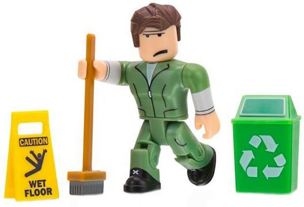 Фігурка колекційна Roblox Сore Figures Welcome to Bloxburg Glen the Janitor W3 ROG0106 
