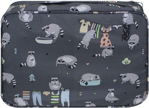 Косметичка Bagland Єноти сірий (708154) 