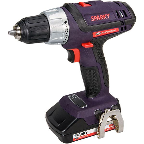 Шуруповерт акумуляторний Sparky BR2 18Li-C HD