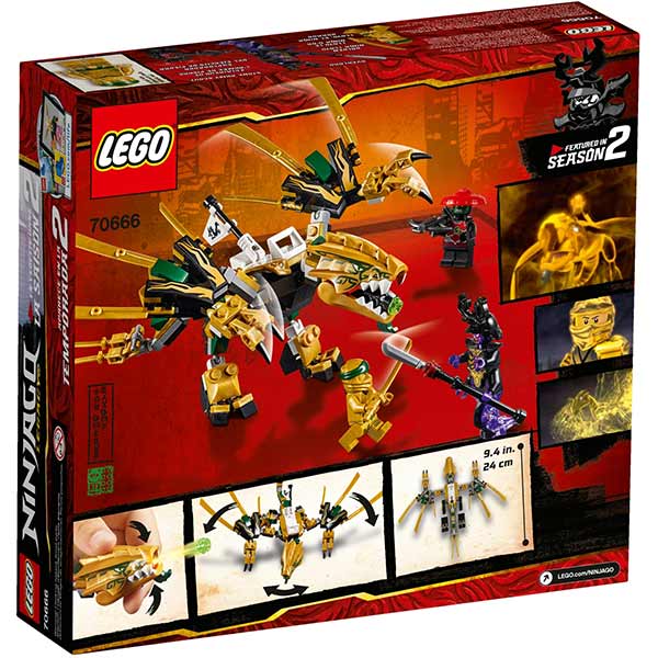 Конструктор LEGO Ninjago Золотий дракон 70666