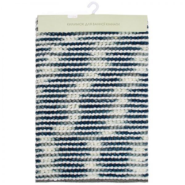 Коврик для ванной Home Line Strokes 55х65 см темно-серый