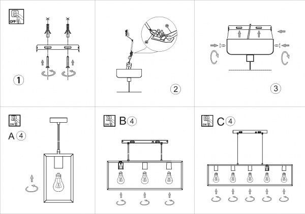 Підвіс Геотон НСБ 02-60-917 ДС 6421/1 1x60 Вт E27 бук світлий/білий 48796 