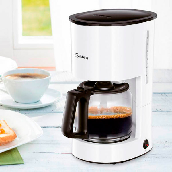 Кавоварка Midea MA-D1502AW1 крапельна 