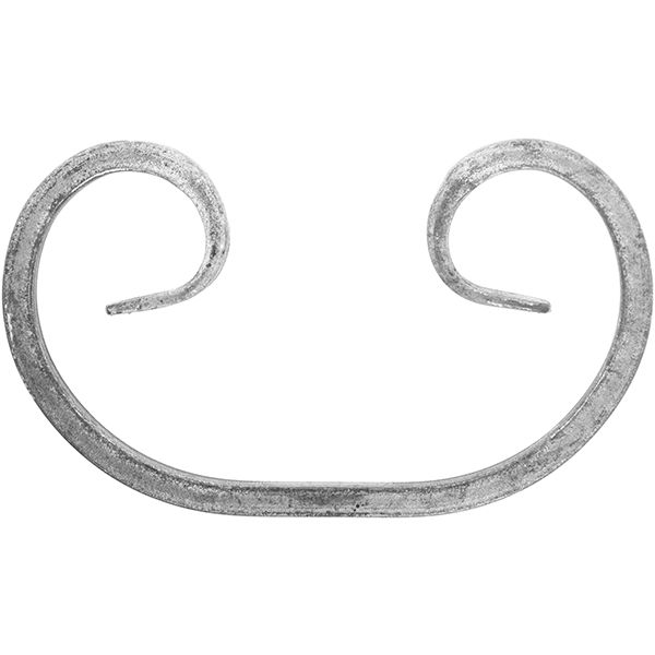 Завиток 210х120 мм квадрат 10х10 мм 10.105