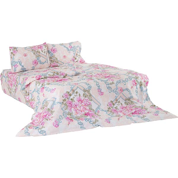 Комплект постільної білизни полуторний Ibodo Китайська троянда 