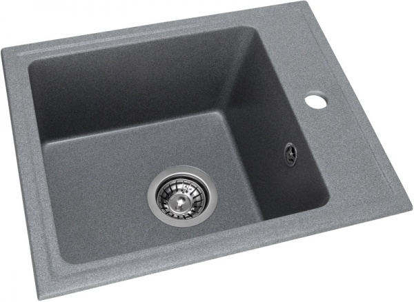Мойка UP! (Underprice) из кварцевого песка KAPPA GRAFIT 41х49х21 