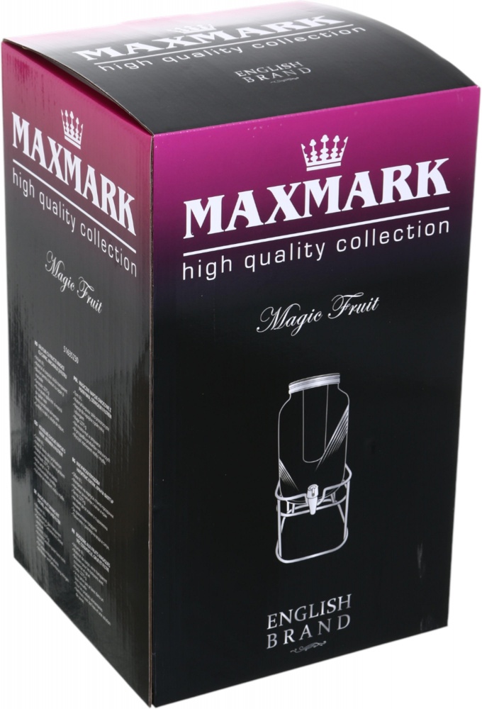 Емкость для напитков Magic Fruit 8 л с крышкой краном и фильтром