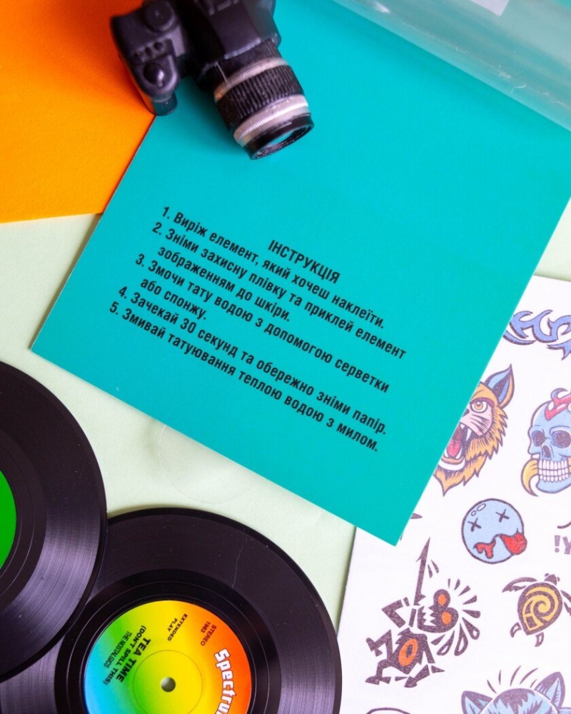 Набор временных татуировок Ranok Creative Tattoos Акула 545419