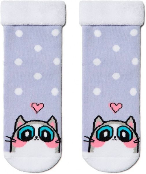 Носки детские Conte-Kids CK SOF-TIKI (с отворотом) 6С-19СП р.20 бледно-фиолетовый 