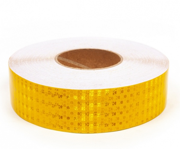 Стрічка світловідбивна Expert Fix самоклеюча жовта 25x1000 мм