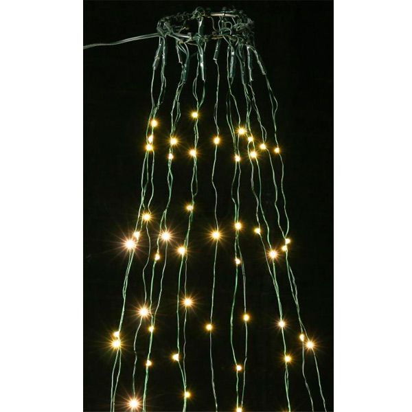 Декорація новорічна Павутинка вбудований світлодіод (LED) 252 ламп 1,8 м