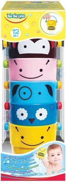 Пірамідка-відерця Bebelino Тваринки 58131