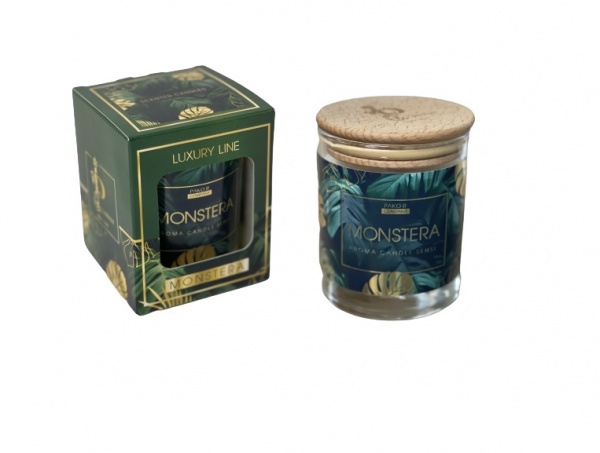 Свеча ароматическая Pako-If Luxury Line (S) Monstera 200 г 