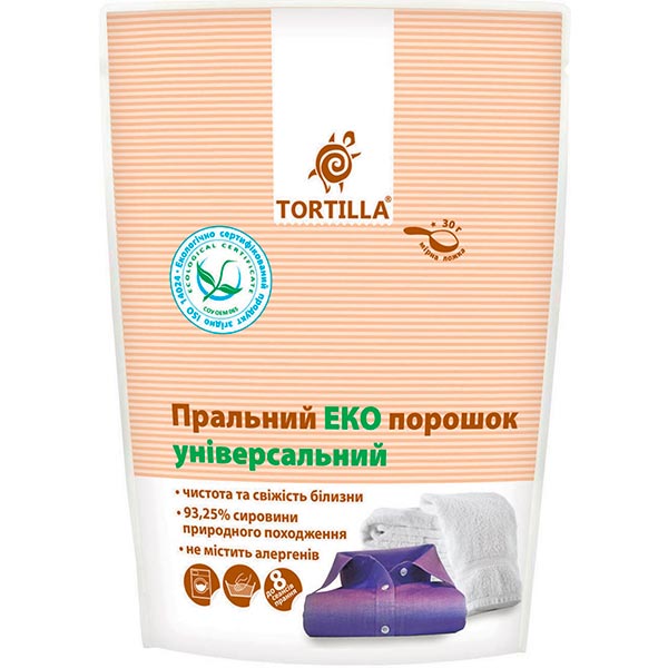 Стиральный порошок Tortilla Eko Универсальный 400 г