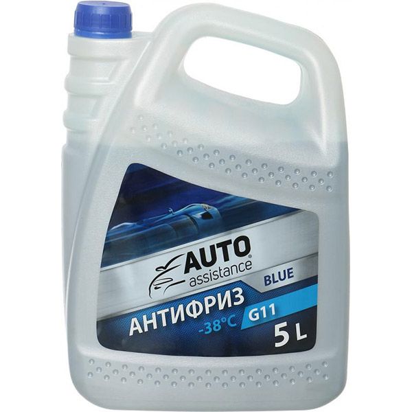 Антифриз G11 -38°С 5л синій 