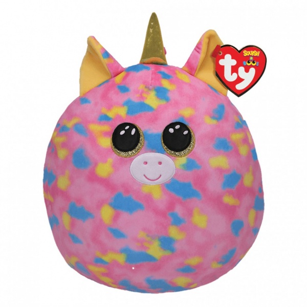Подушка TY Squish-A-Boos Єдиноріг Fantasia 20 см 39287