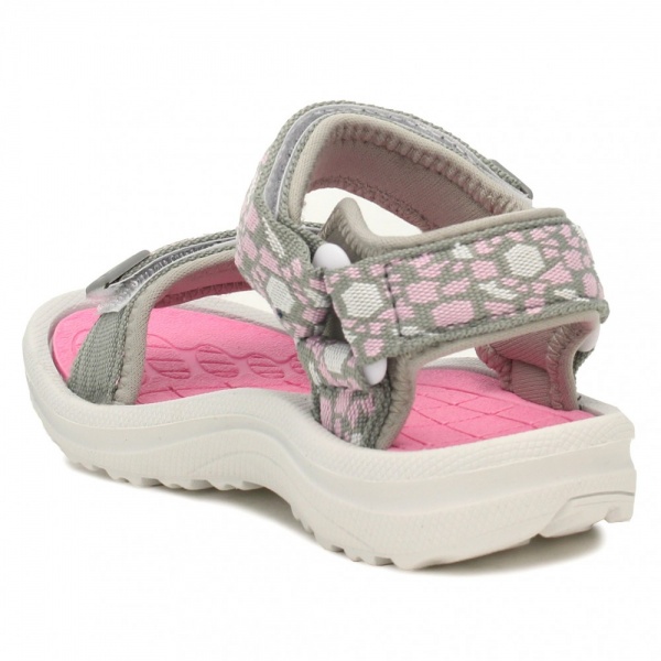 Сандалі для дівчаток BARTEK р.27 сіро-рожевий 19058005 
