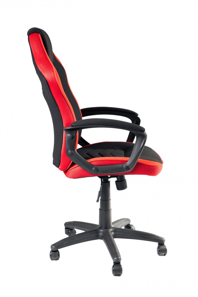 Кресло игровое Tehforward Пилот красно-черный