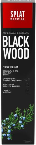 Зубная паста SPLAT Special BLACKWOOD / ЧЕРНОЕ ДЕРЕВО 75 мл