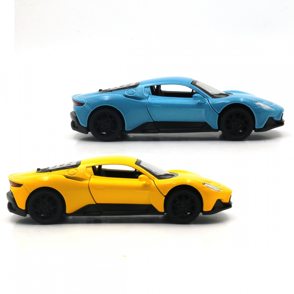 Автомодель TechnoDrive 1:41 Maserati MC20 yellow/blue 250950