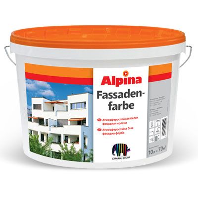 Краска Alpina Fassadenfarbe Base 3 4.7 л