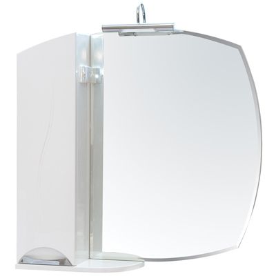 Зеркало со шкафчиком Aqua Rodos Глория 75 L