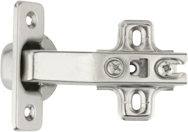 Петля накладная угол открытия 135/45° с монтажной планкой DC 