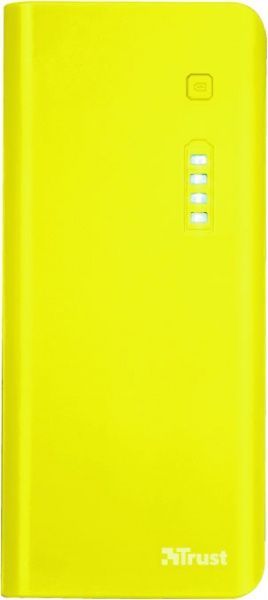 Внешний аккумулятор (Powerbank) Trust PRIMO POWERBANK SUM-YLW 10000 mAh yellow (22753) 