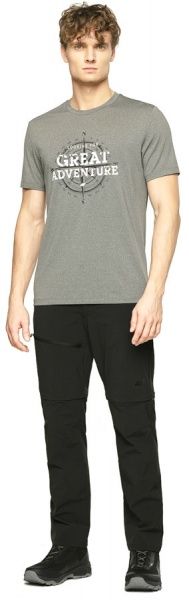 Футболка 4F H4L20-TSMF061-25M 2XL серый